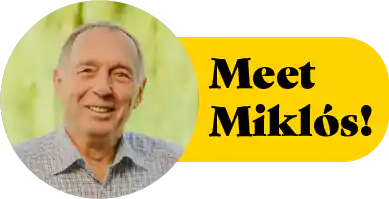 meet miklos | Worry free food
