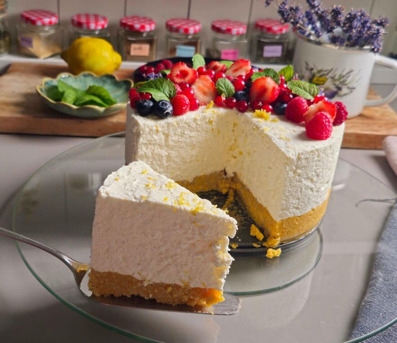 No bake Cottage Cheese Cheesecake It s Us Food