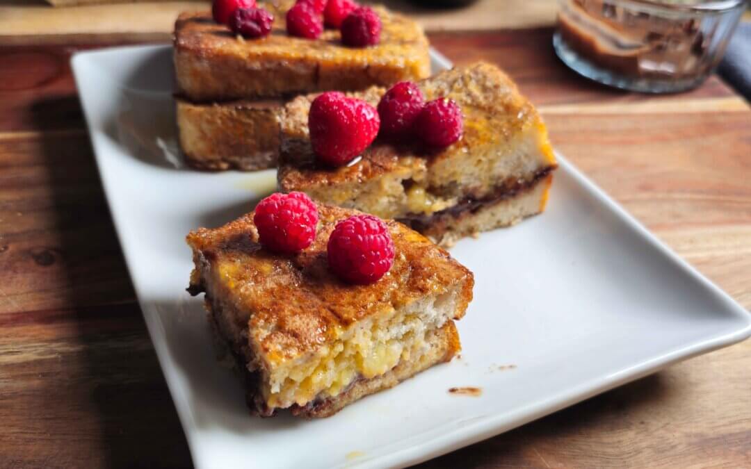 Töltött french toast
